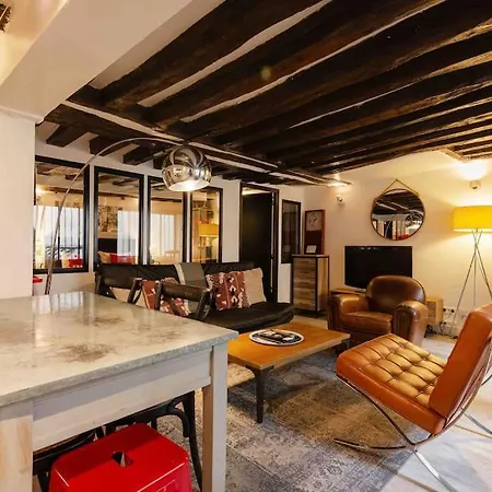 Opéra Center Charming Air-conditioned Loft Appartement Paris