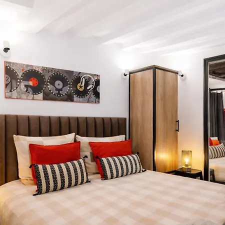 Opera Center Charming Air-conditioned Loft شقة باريس