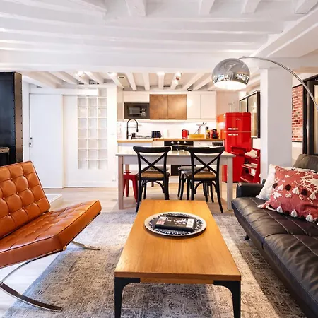 شقة Opera Center Charming Air-conditioned Loft باريس