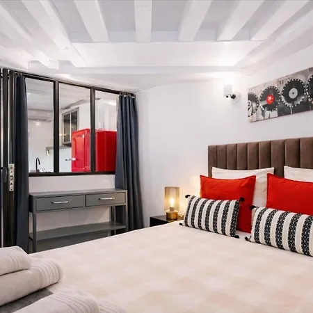 公寓 Opera Center Charming Air-conditioned Loft *