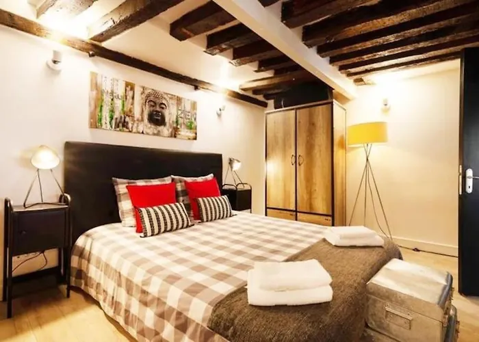 Opera Center Charming Air-conditioned Loft Parijs
