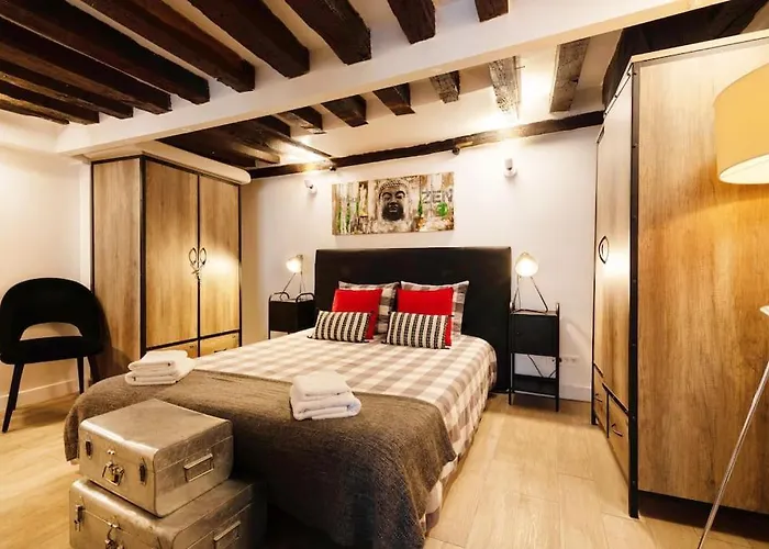Appartement Opera Center Charming Air-conditioned Loft Parijs